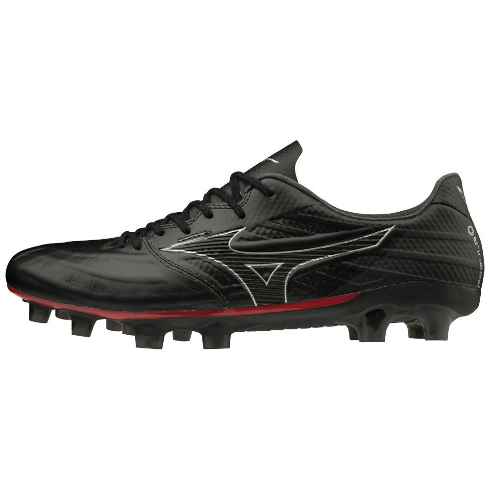 Mizuno Women's Soccer Cleats REBULA 3 ELITE Black/Silver - PNMWGSB-84